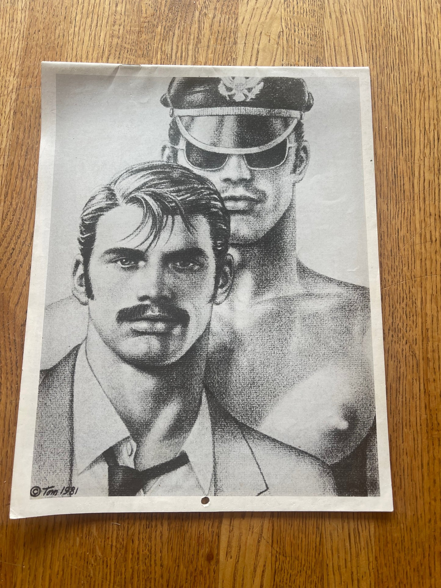 Vintage Tom Of Finland Calendar 1984