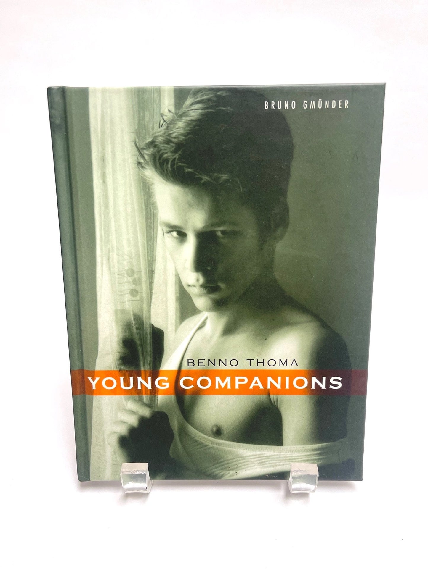 Young Companions Photographs by Benno Thoma Published by Bruno Gmunder Hardcover Book 5 3/4" x 7 1/2" Mature 2 copies available