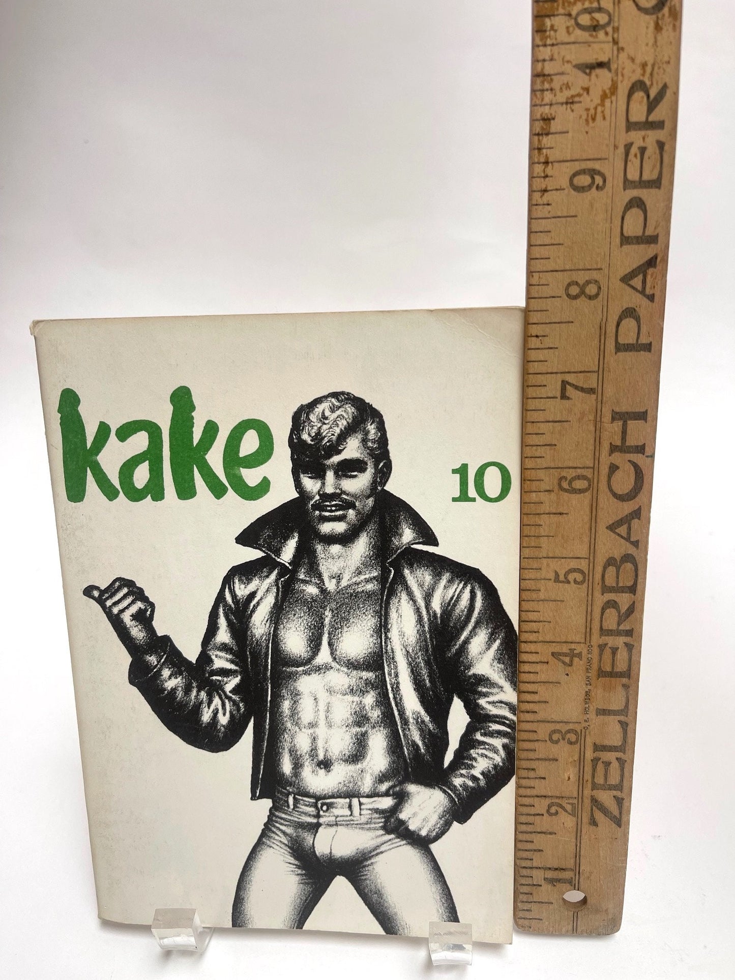 Kake 10, Tom of Finland magazine distributed by Studio Bookshop & Gallery. Mature Content
