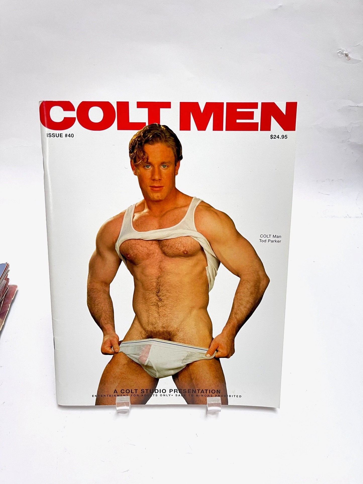 Colt Men issue 40 featuring Todd Parker, Chase Hunter, Adam Dexter, Dave Angelo Very Good Condition
