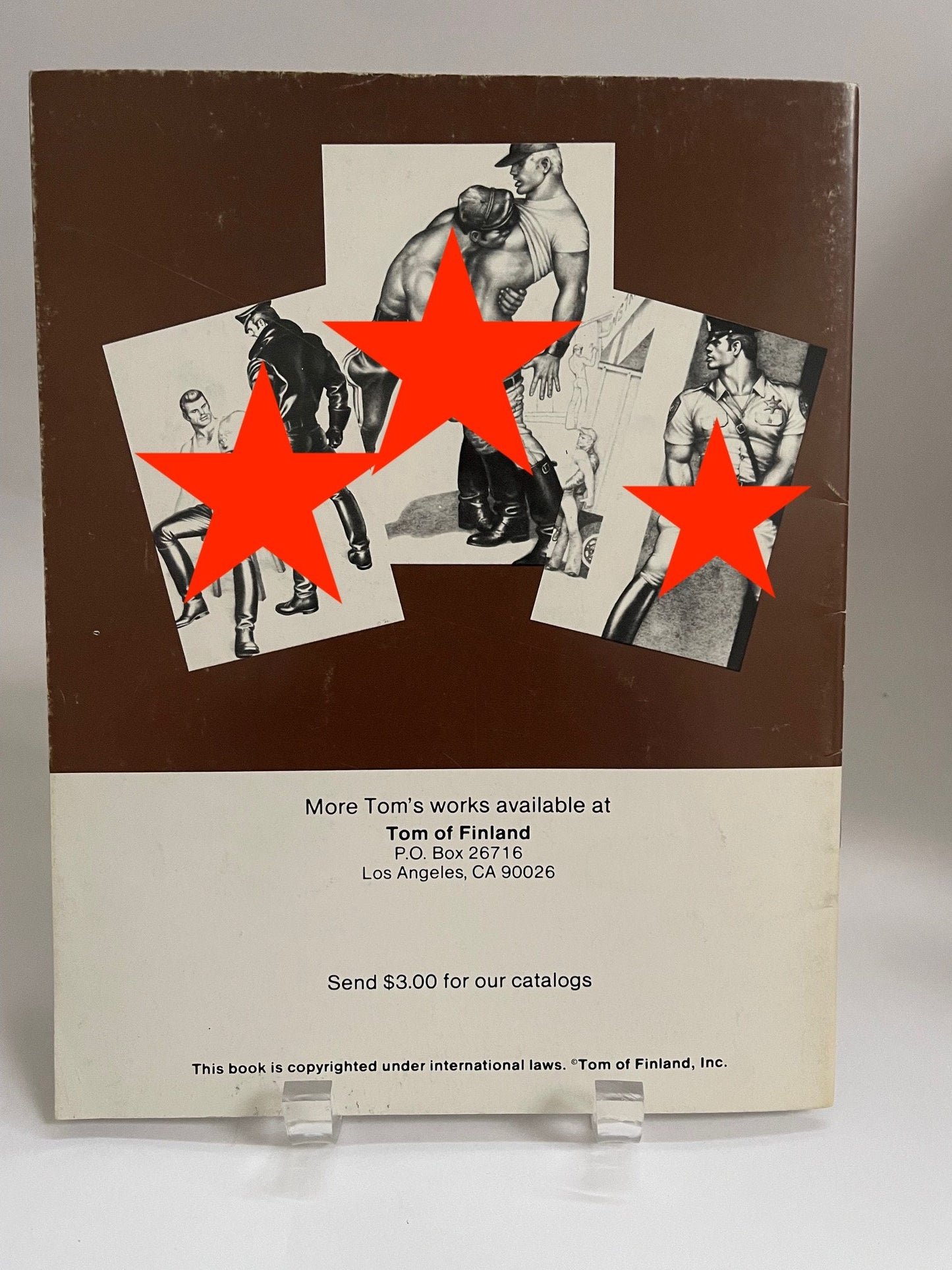 Vintage Kake Tom Of Finland Magazine/ original drawings/ Blacks in Toms Drawing's Rare. Mature Content