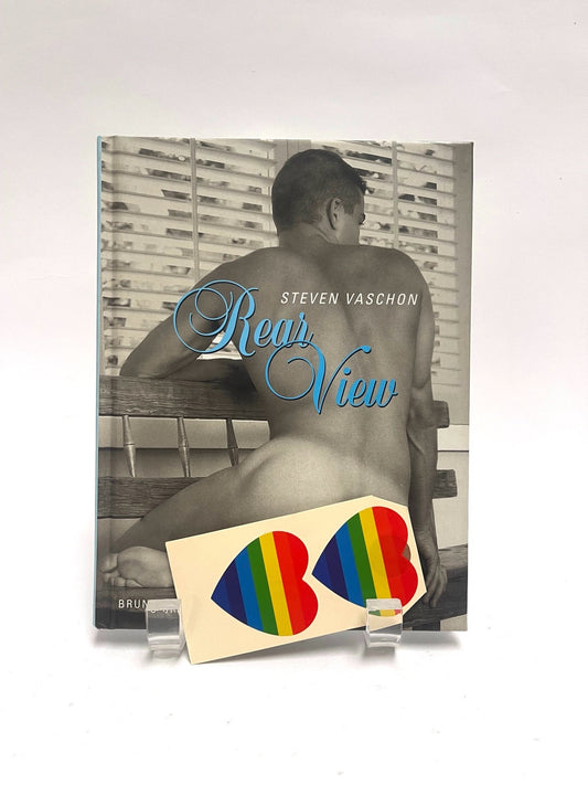 Rear View by Steven Vaschon Hardcover Book Published by Bruno Gmunder 2003 size 5 3/4" x 7 1/2" good condition. Mature