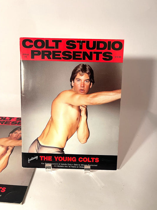 Colt Studio Presents Featuring the Young Colts Issue #4 1983, 2 copies available Mature Content
