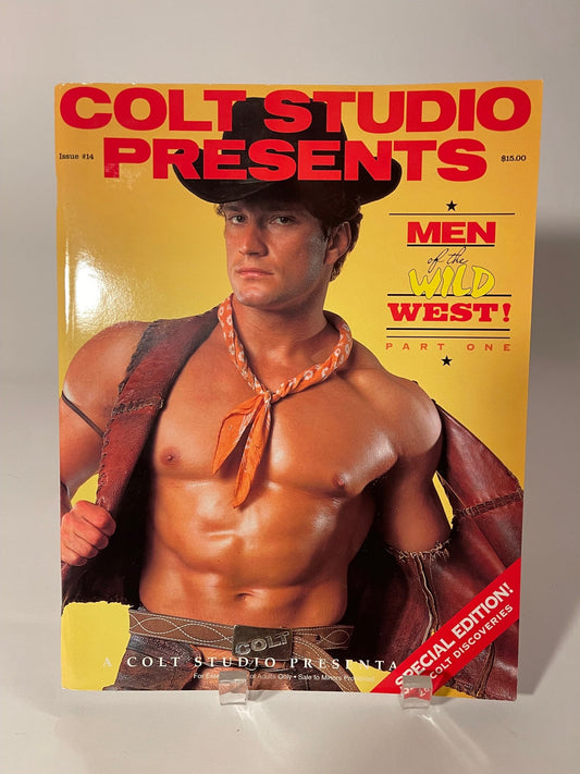 Colt Studio Presents Men of the Wild West part one issue number 14 Very good condition Now 2 copies available & a lower price